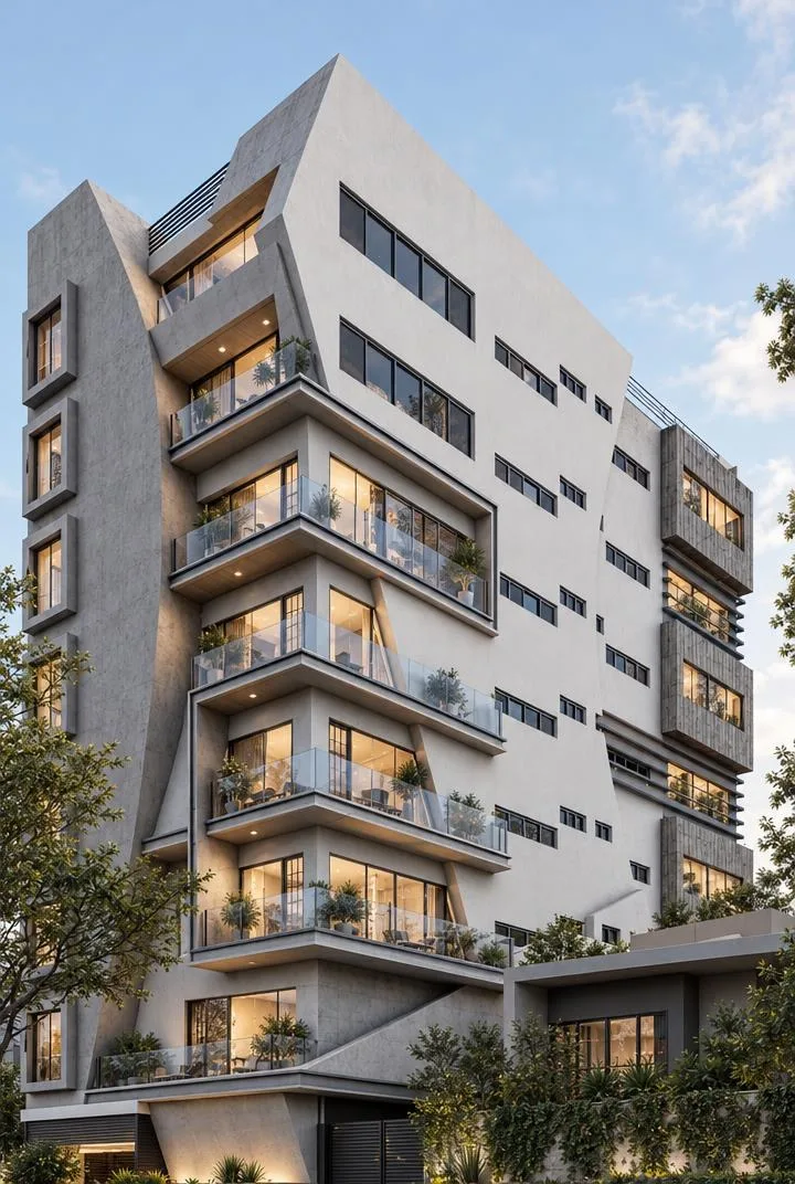 Apartment facade for Mr. Ghafari