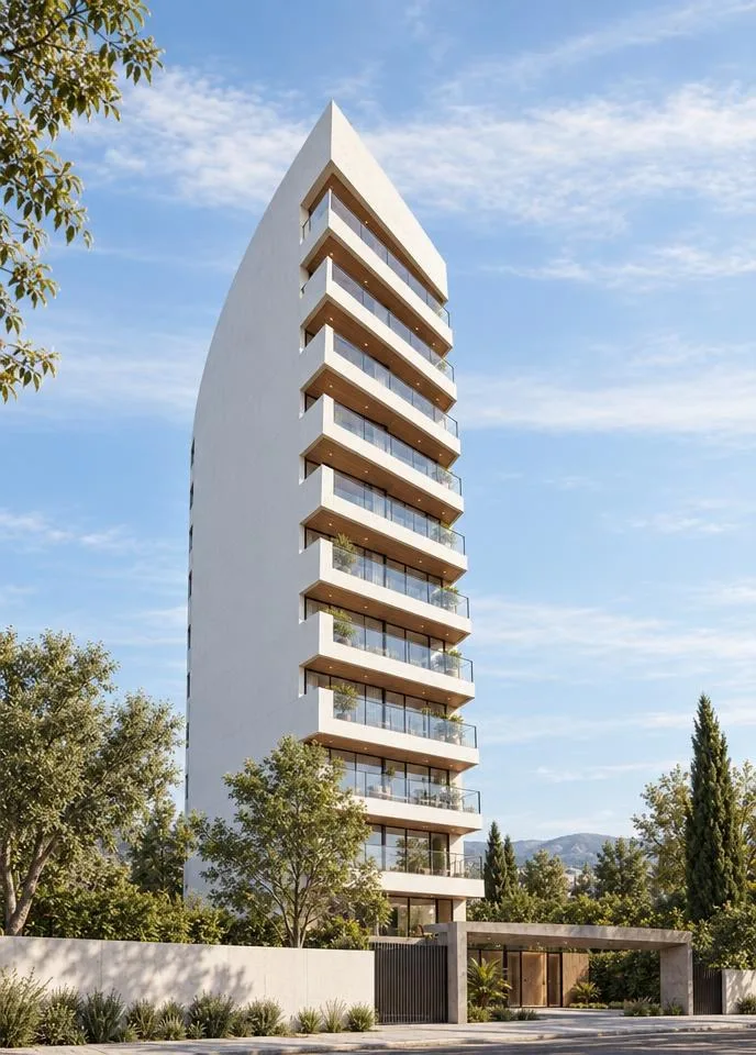 The tower from street level