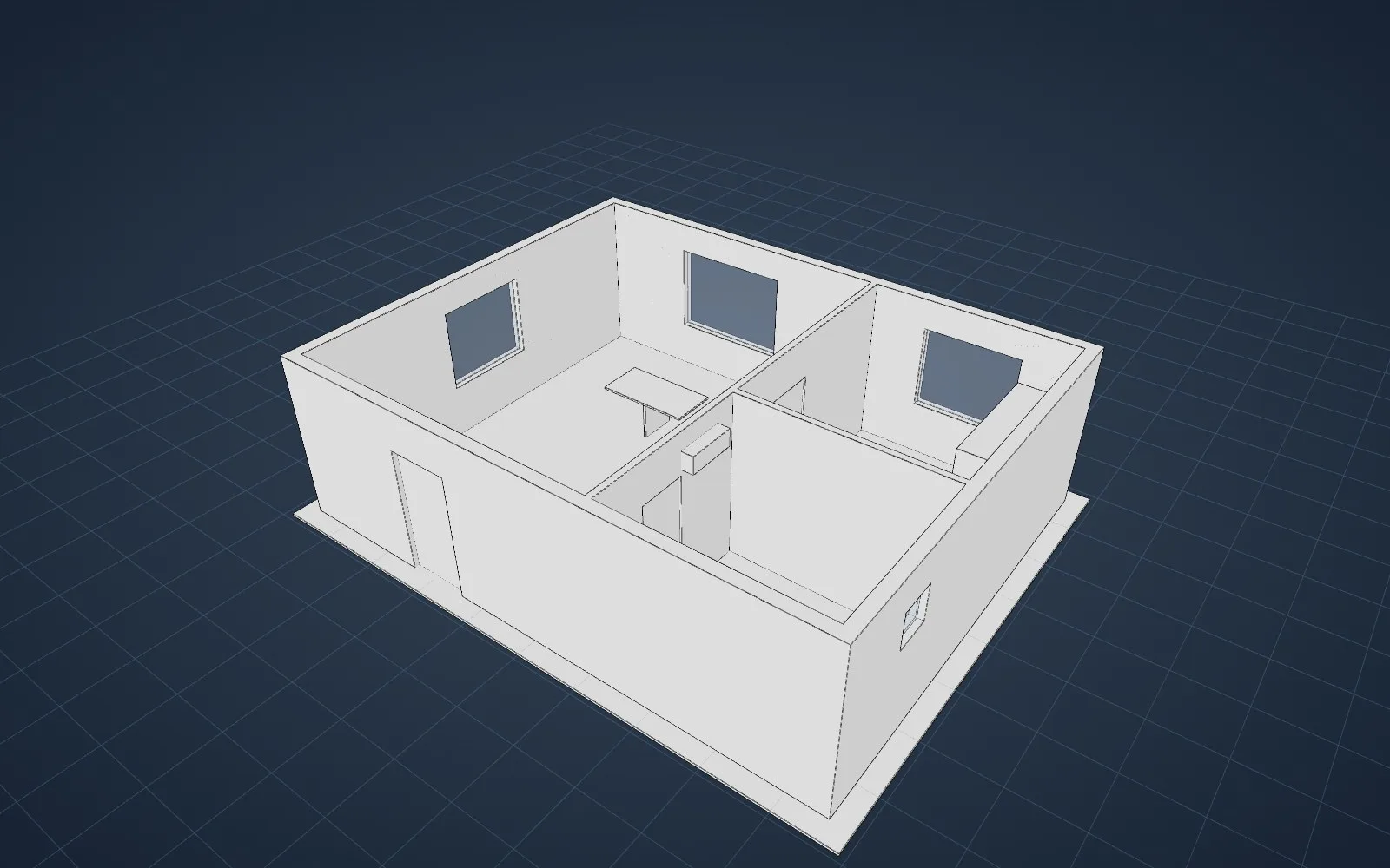 The same plan in 3D